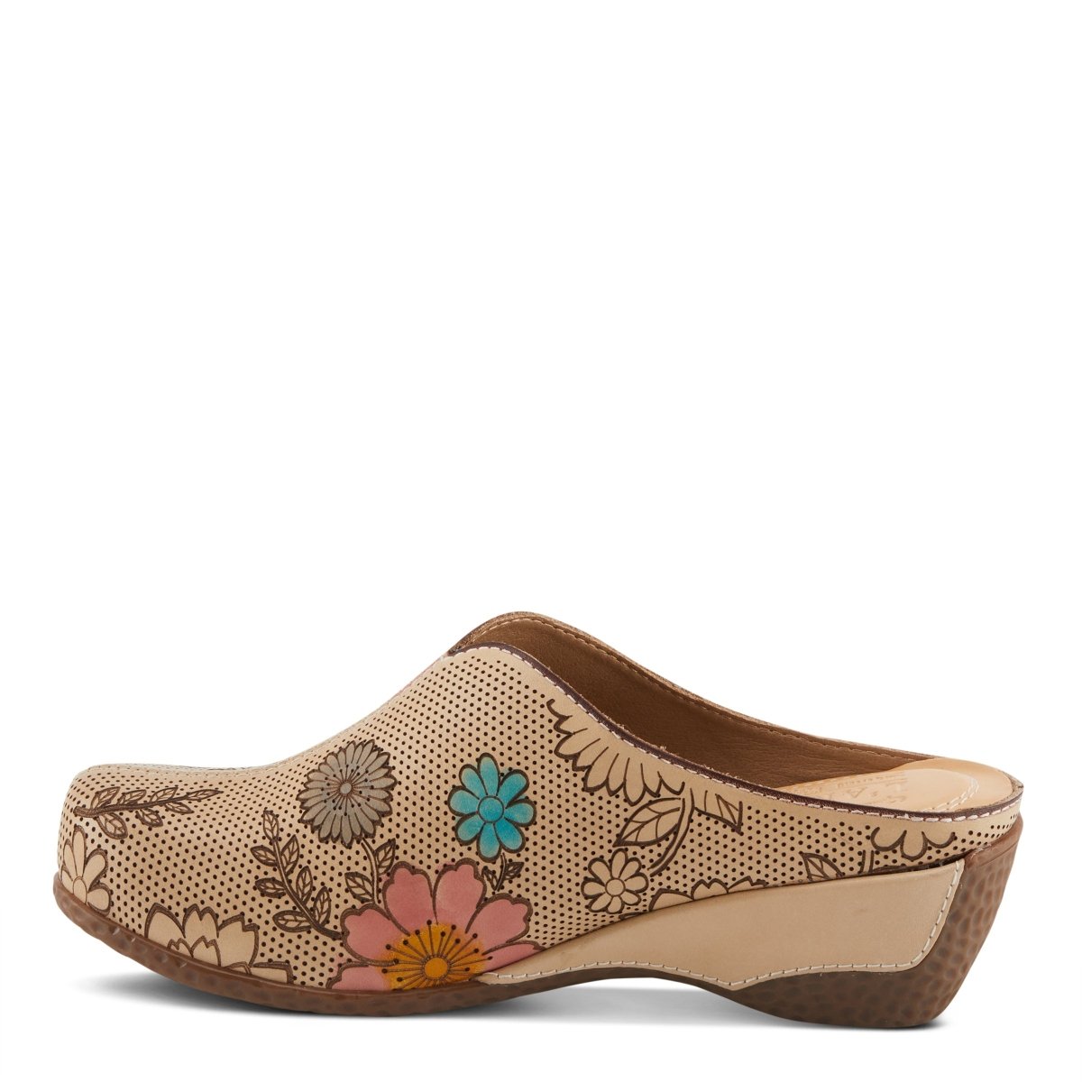 Spring Step Shoes L'artiste Chienti Clogs Women's Hand Painted Leather Clogs Casual Clogs by Spring Step Shoes – Don't Panic Shoes