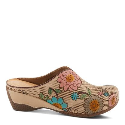 Spring Step Shoes L'artiste Chienti Clogs Women's Hand Painted Leather Clogs Casual Clogs by Spring Step Shoes – Don't Panic Shoes