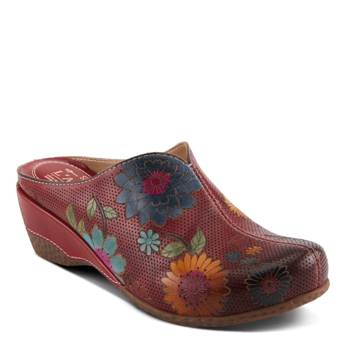 Spring Step Shoes L'artiste Chienti Clogs Women's Hand Painted Leather Clogs Casual Clogs by Spring Step Shoes – Don't Panic Shoes