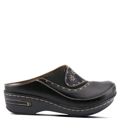 Spring Step ShoeS L'artiste Chino Clogs Women’s Hand Painted Leather Clogs by Spring Step Shoes – Don't Panic Shoes