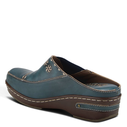 Spring Step ShoeS L'artiste Chino Clogs Women’s Hand Painted Leather Clogs by Spring Step Shoes – Don't Panic Shoes