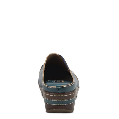 Spring Step ShoeS L'artiste Chino Clogs Women’s Hand Painted Leather Clogs by Spring Step Shoes – Don't Panic Shoes