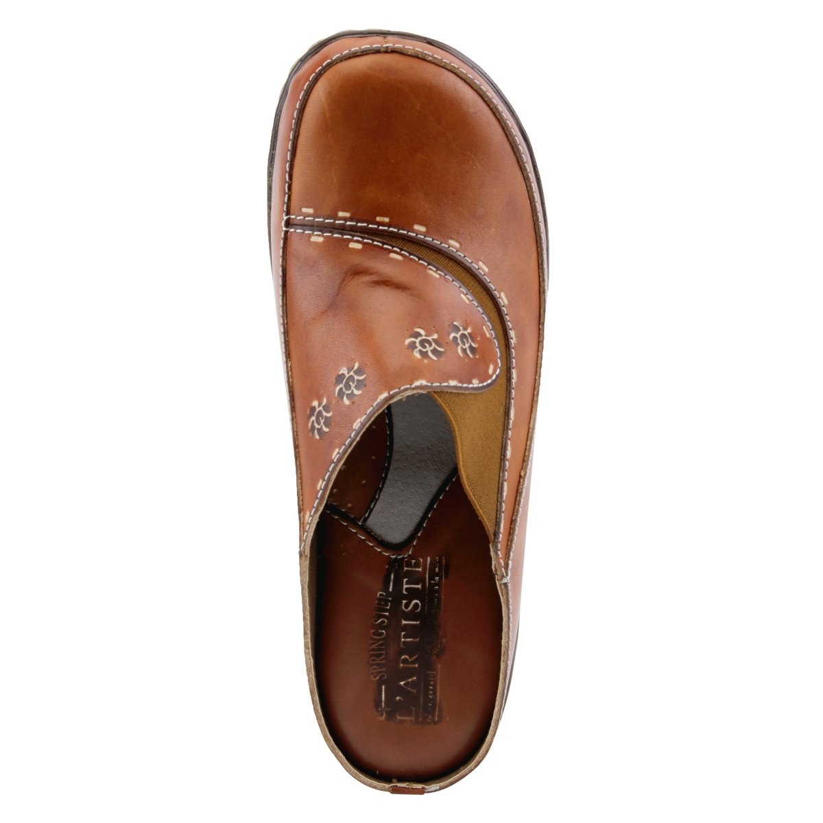 Spring Step ShoeS L'artiste Chino Clogs Women’s Hand Painted Leather Clogs by Spring Step Shoes – Don't Panic Shoes