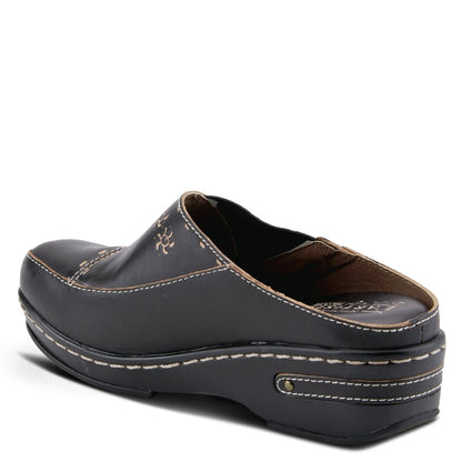 Spring Step ShoeS L'artiste Chino Clogs Women’s Hand Painted Leather Clogs by Spring Step Shoes – Don't Panic Shoes