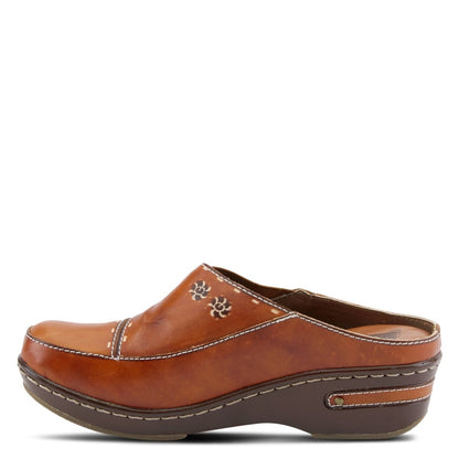 Spring Step ShoeS L'artiste Chino Clogs Women’s Hand Painted Leather Clogs by Spring Step Shoes – Don't Panic Shoes