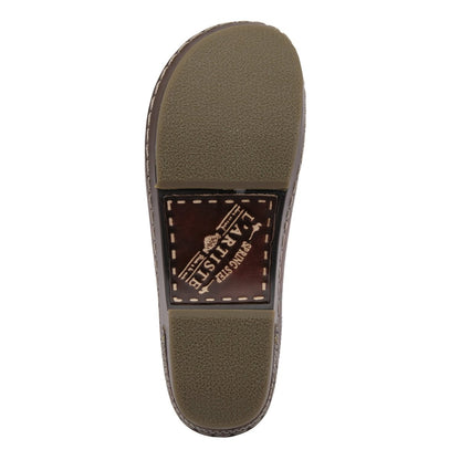 Spring Step ShoeS L'artiste Chino Clogs Women’s Hand Painted Leather Clogs by Spring Step Shoes – Don't Panic Shoes