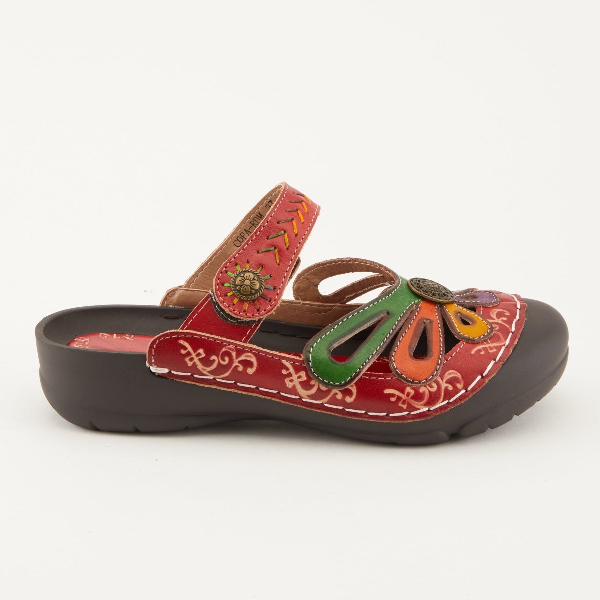Spring Step ShoeS L'artiste Copa Clog Women’s Hand Painted Leather Clogs by Spring Step Shoes – Don't Panic Shoes