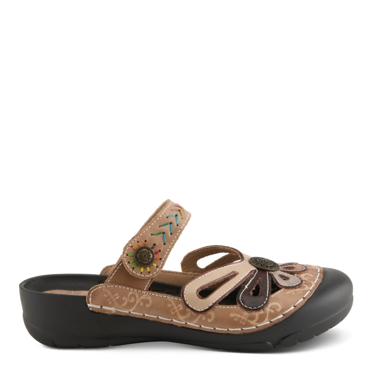 Spring Step ShoeS L'artiste Copa Clog Women’s Hand Painted Leather Clogs by Spring Step Shoes – Don't Panic Shoes