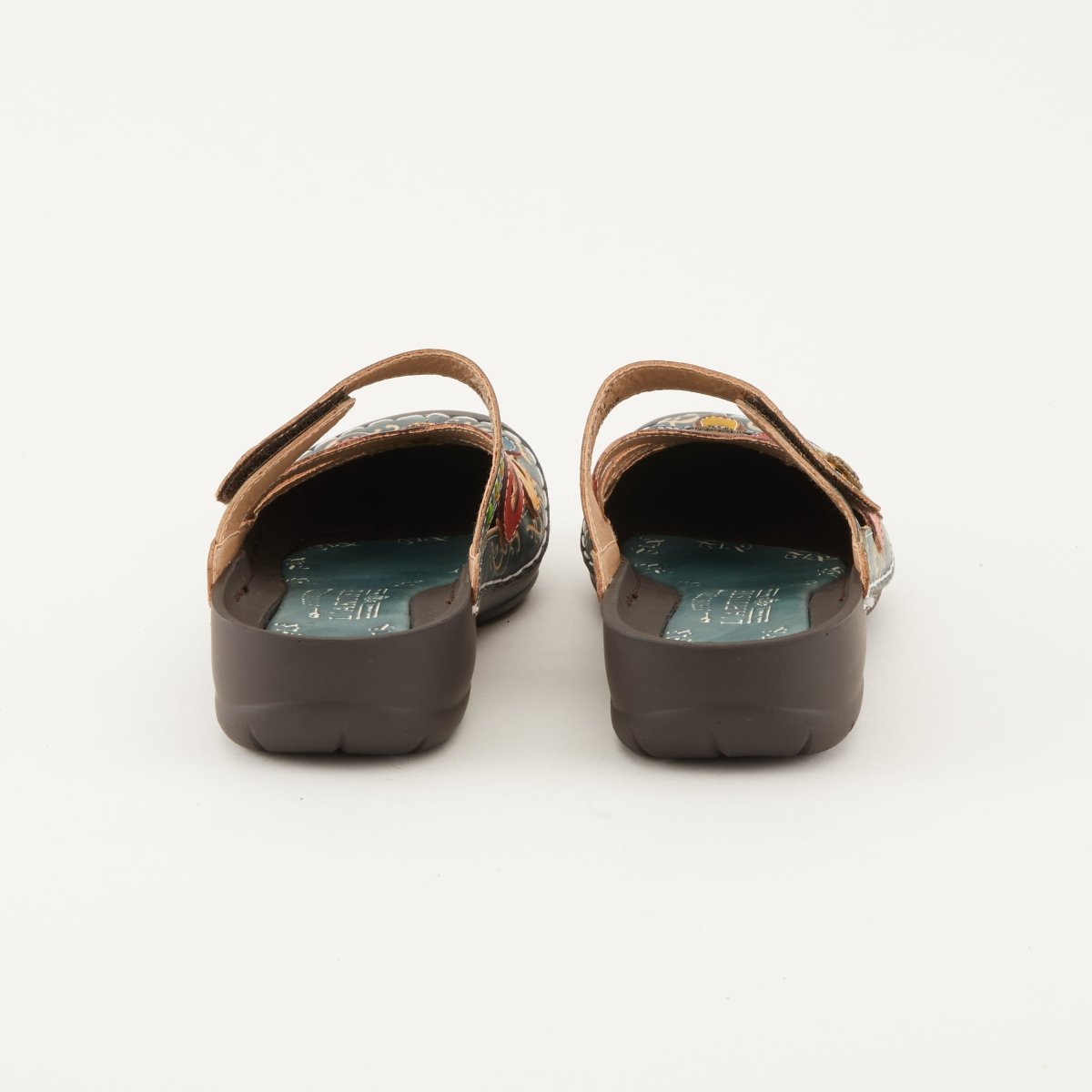 Spring Step ShoeS L'artiste Copa Clog Women’s Hand Painted Leather Clogs by Spring Step Shoes – Don't Panic Shoes