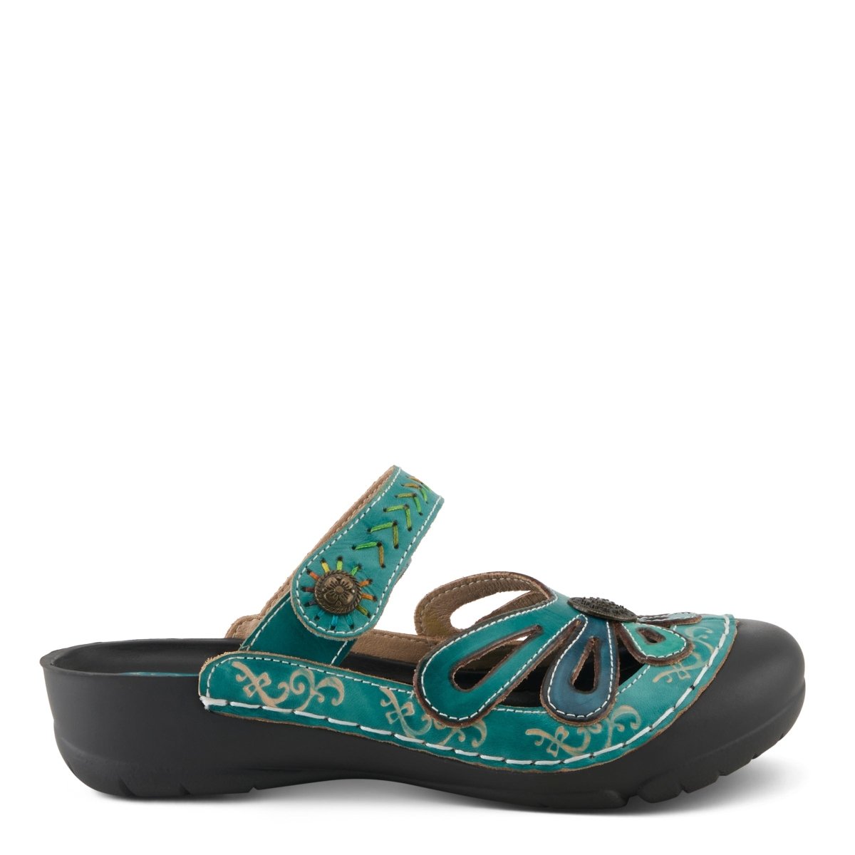 Spring Step ShoeS L'artiste Copa Clog Women’s Hand Painted Leather Clogs by Spring Step Shoes – Don't Panic Shoes