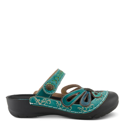 Spring Step ShoeS L'artiste Copa Clog Women’s Hand Painted Leather Clogs by Spring Step Shoes – Don't Panic Shoes