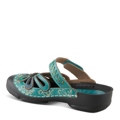 Spring Step ShoeS L'artiste Copa Clog Women’s Hand Painted Leather Clogs by Spring Step Shoes – Don't Panic Shoes