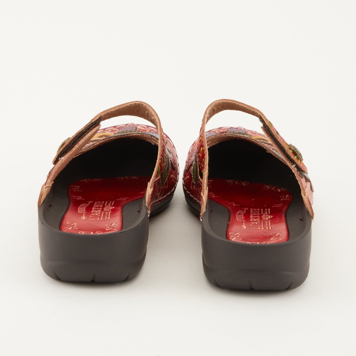 Spring Step ShoeS L'artiste Copa Clog Women’s Hand Painted Leather Clogs by Spring Step Shoes – Don't Panic Shoes