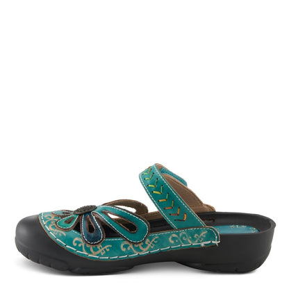 Spring Step ShoeS L'artiste Copa Clog Women’s Hand Painted Leather Clogs by Spring Step Shoes – Don't Panic Shoes