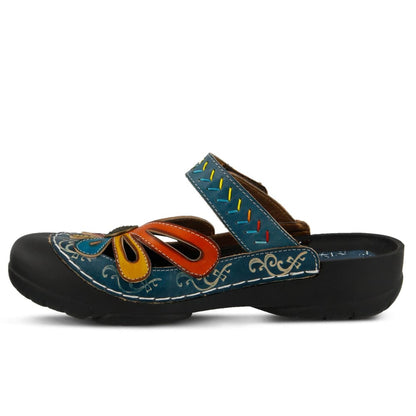 Spring Step Shoes L'artiste Copa Hand Painted Leather Clogs Shoes by Spring Step Shoes – Don't Panic Shoes