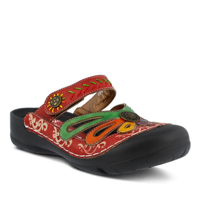 Spring Step Shoes L'artiste Copa Hand Painted Leather Clogs Shoes by Spring Step Shoes – Don't Panic Shoes