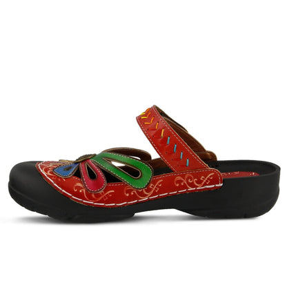 Spring Step Shoes L'artiste Copa Hand Painted Leather Clogs Shoes by Spring Step Shoes – Don't Panic Shoes