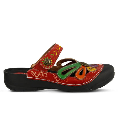 Spring Step Shoes L'artiste Copa Hand Painted Leather Clogs Shoes by Spring Step Shoes – Don't Panic Shoes