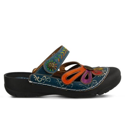 Spring Step Shoes L'artiste Copa Hand Painted Leather Clogs Shoes by Spring Step Shoes – Don't Panic Shoes