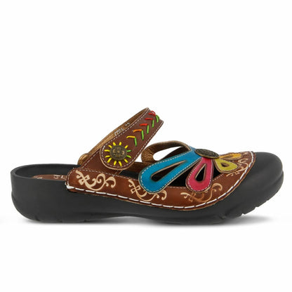 Spring Step Shoes L'artiste Copa Hand Painted Leather Clogs Shoes by Spring Step Shoes – Don't Panic Shoes
