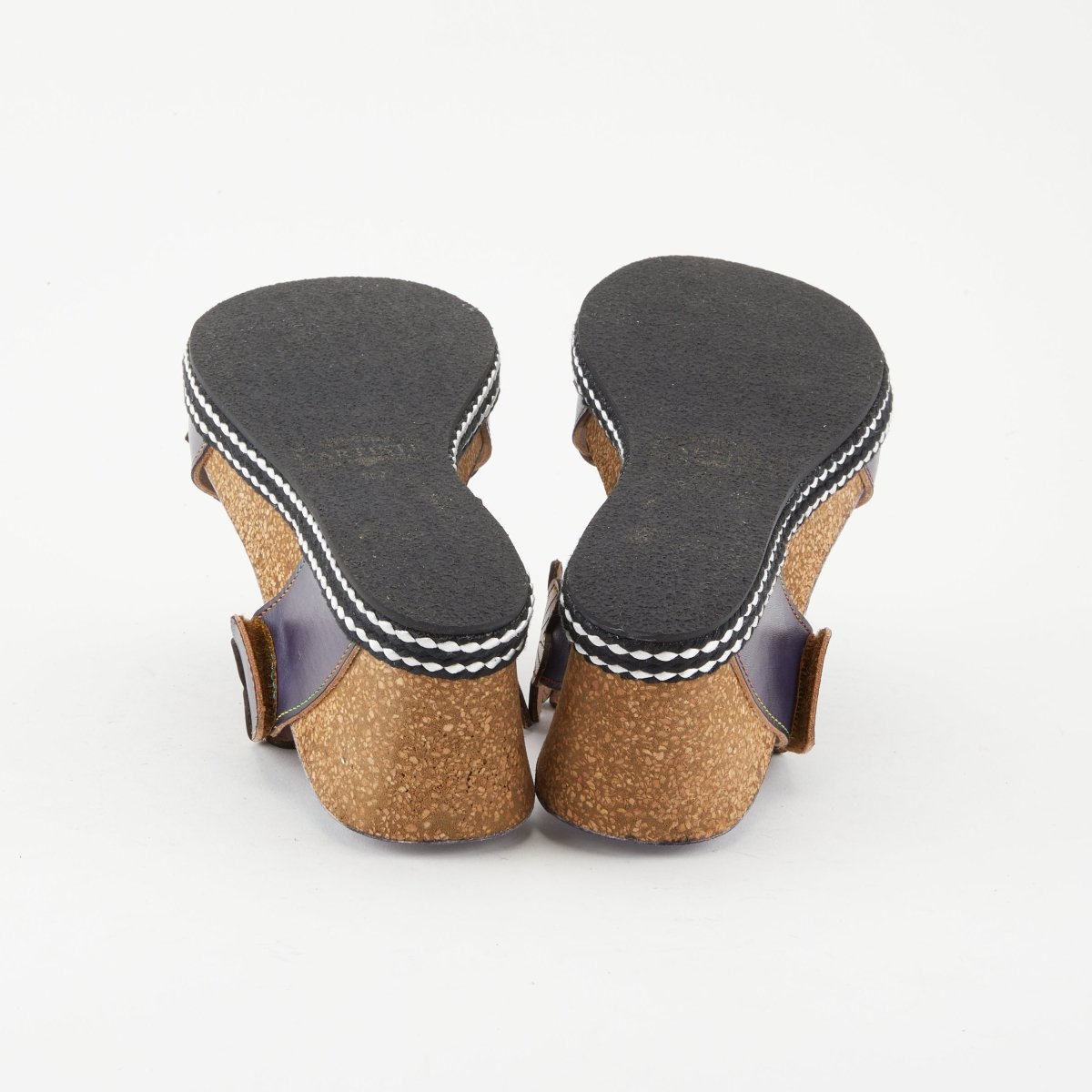 Spring Step ShoeS L'artiste Damour Slide Sandals Women’s Leather Multicolor Slide Sandals by Spring Step Shoes – Don't Panic Shoes