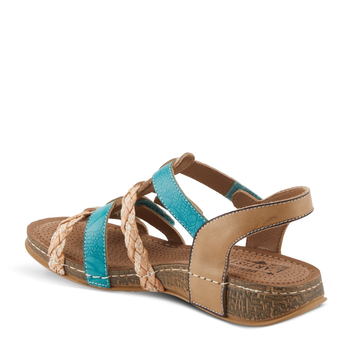 Spring Step ShoeS L'artiste Delila Sandals Women’s Leather Adjustable Heel Slingback Casual Sandals by Spring Step Shoes – Don't Panic Shoes