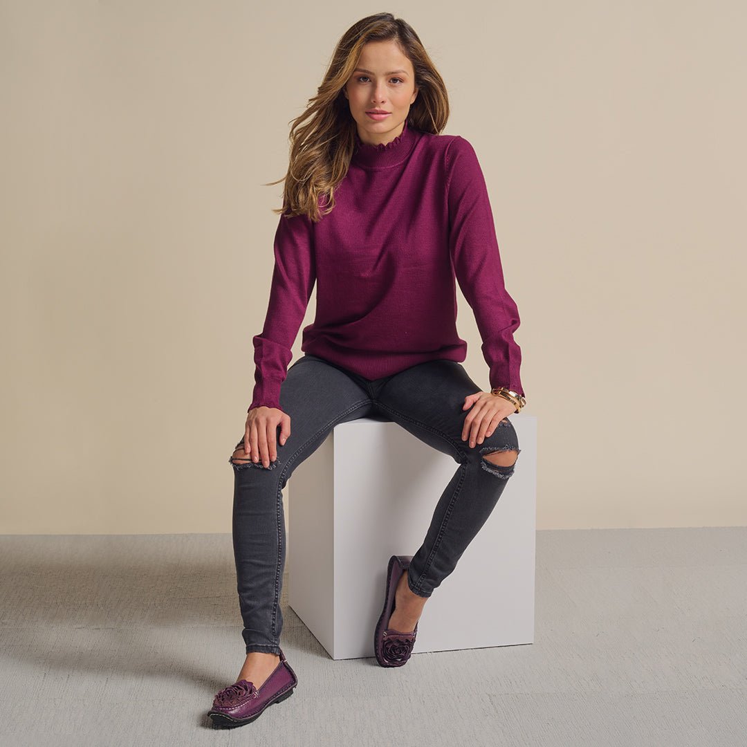 Spring Step Shoes L'artiste Dezi Women's Handpainted Leather Shoes Slip - On Shoe by Spring Step Shoes – Don't Panic Shoes