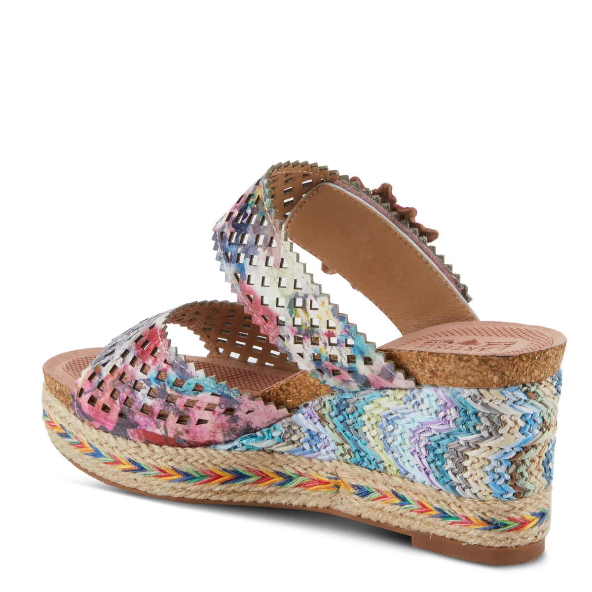 Spring Step Shoes L'artiste Evesgarden Sandals Women's Leather Wedge 3.25" Sandals by Spring Step Shoes – Don't Panic Shoes