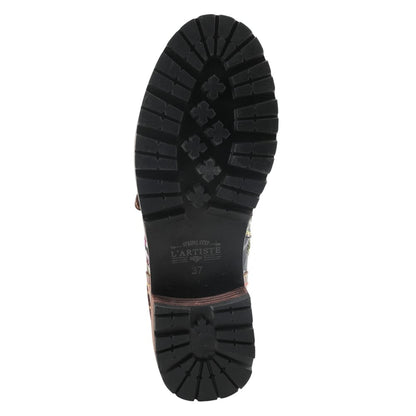 Spring Step Shoes L'artiste Fantastic Women's Floral Leather High Top Boots Shoes by Spring Step Shoes – Don't Panic Shoes