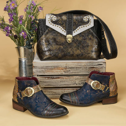 Spring Step Shoes L'artiste Georgiana Women's French Inspired Boots Shoes by Spring Step Shoes – Don't Panic Shoes