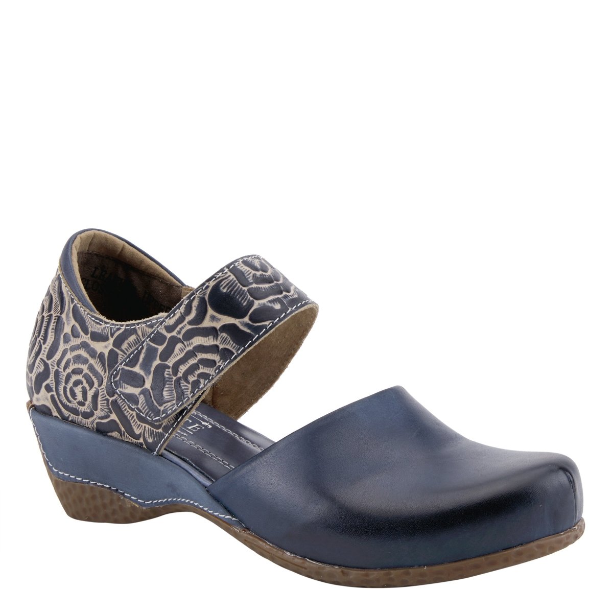 Spring Step Shoes L'artiste Gloss Pansy Women's Hand Painted Leather Shoes Mary Jane Shoe by Spring Step Shoes – Don't Panic Shoes