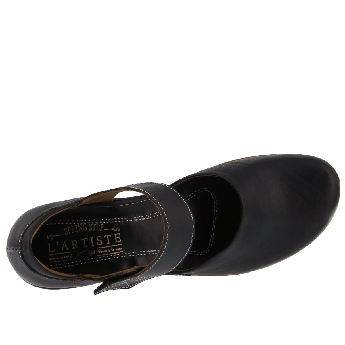 Spring Step Shoes L'artiste Gloss Women's Hand Painted Leather Mary Jane Shoes Mary Jane Shoe by Spring Step Shoes – Don't Panic Shoes