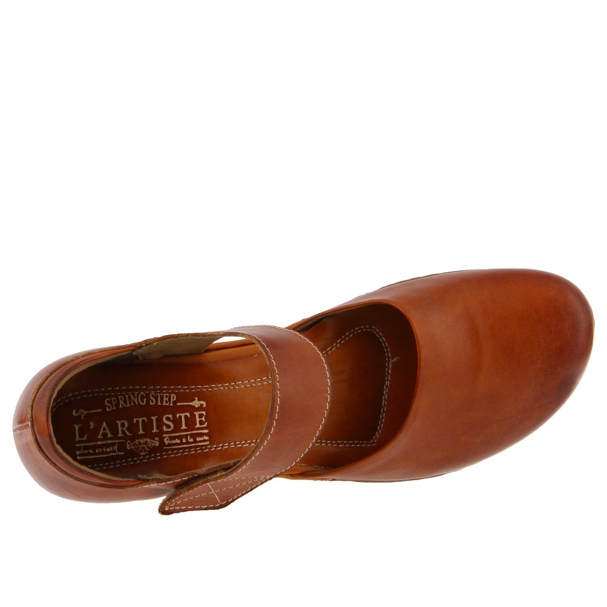 Spring Step Shoes L'artiste Gloss Women's Hand Painted Leather Mary Jane Shoes Mary Jane Shoe by Spring Step Shoes – Don't Panic Shoes