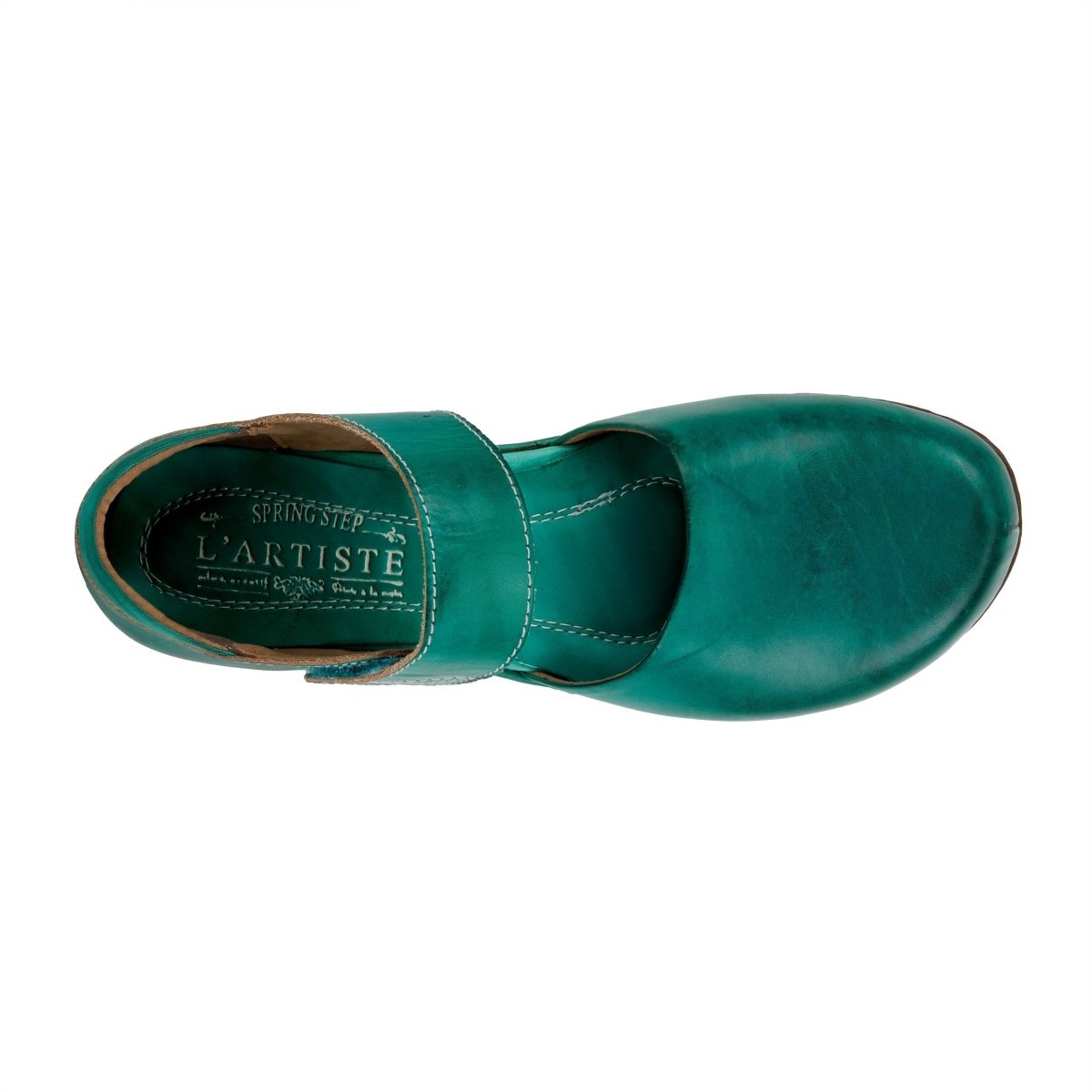 Spring Step Shoes L'artiste Gloss Women's Hand Painted Leather Mary Jane Shoes Mary Jane Shoe by Spring Step Shoes – Don't Panic Shoes