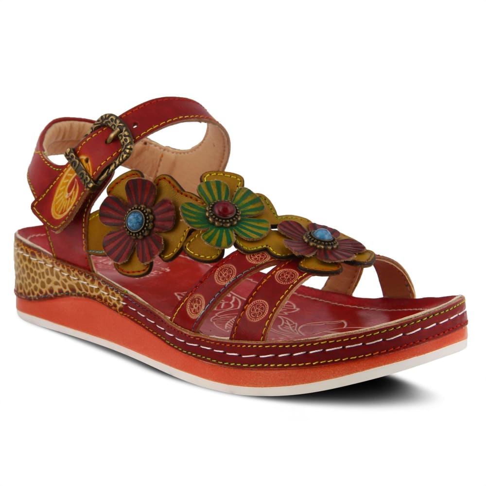 Fully Adjustable Leather Sandals - KAP35009 / 322 210 | Pavers™ US