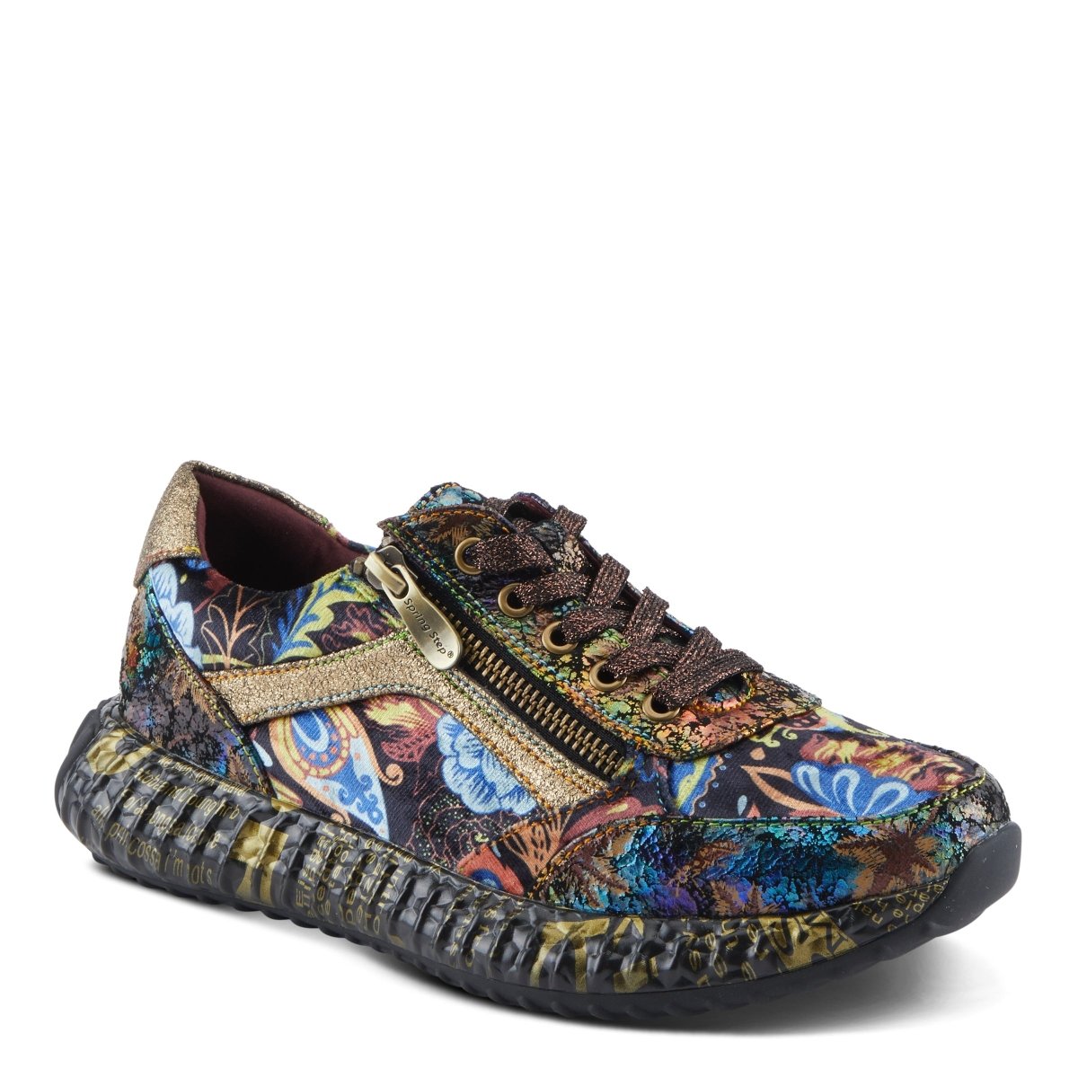 Spring Step Shoes L'artiste Javana Women's Premium Multicolor Sneakers Sneakers by Spring Step Shoes – Don't Panic Shoes