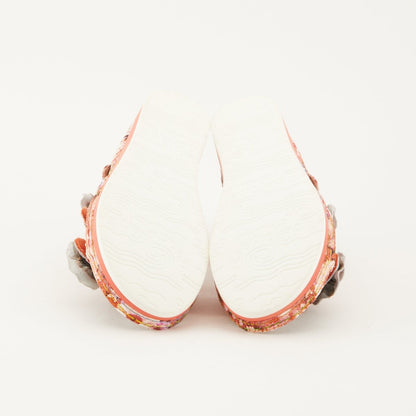 Spring Step Shoes L'artiste Joelina Dazi Women's Hand Painted Leather Sandals Ankle Strap Sandals by Spring Step Shoes – Don't Panic Shoes