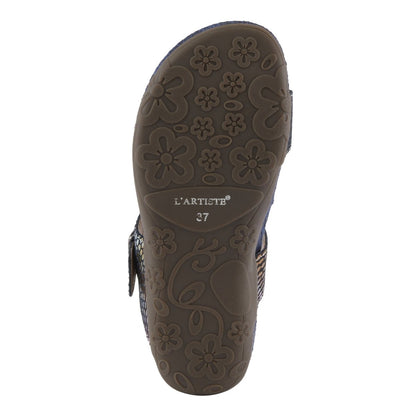 Spring Step Shoes L'artiste Kindness Slide Sandals Women's Leather Snake Skin Slide Sandals by Spring Step Shoes – Don't Panic Shoes