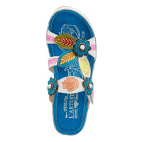 Thumbnail for Spring Step Shoes L’artiste Leather Slide Sandals