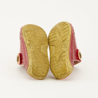 Spring Step ShoeS L'artiste Leigh Slide Sandal Women’s Hand Painted Leather Slide Sandals by Spring Step Shoes – Don't Panic Shoes