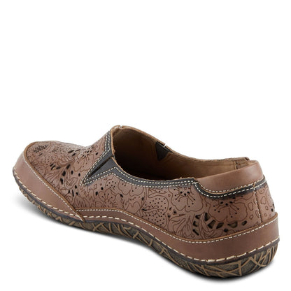 Spring Step Shoes L'artiste Libora Women's Hand Painted Leather Loafers Slip - On Shoe by Spring Step Shoes – Don't Panic Shoes