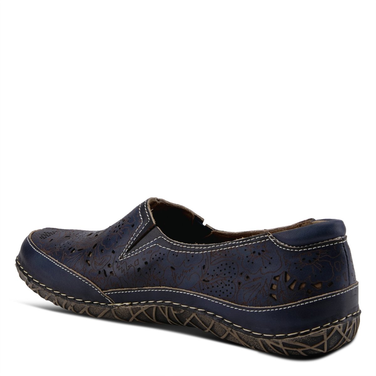 Spring Step Shoes L'artiste Libora Women's Hand Painted Leather Loafers Slip - On Shoe by Spring Step Shoes – Don't Panic Shoes