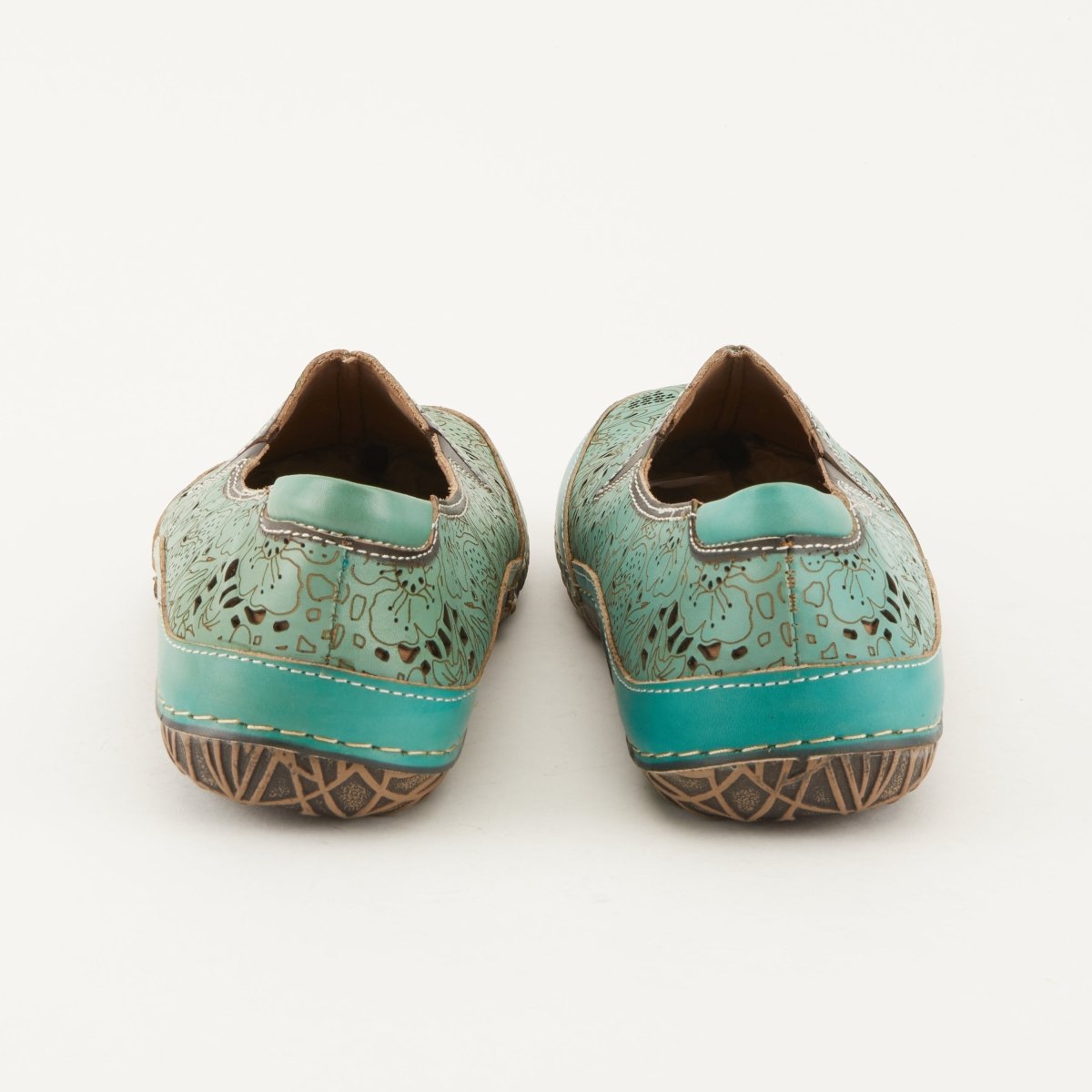 Spring Step Shoes L'artiste Libora Women's Hand Painted Leather Loafers Slip - On Shoe by Spring Step Shoes – Don't Panic Shoes