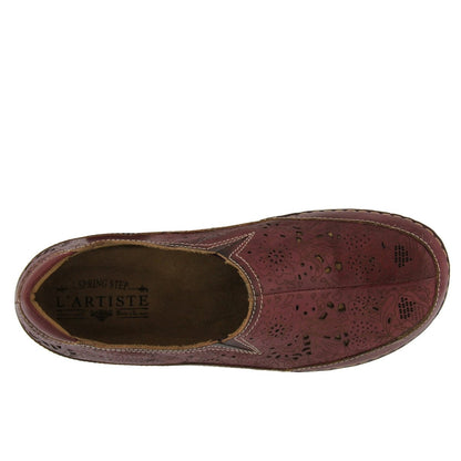 Spring Step Shoes L'artiste Libora Women's Hand Painted Leather Loafers Slip - On Shoe by Spring Step Shoes – Don't Panic Shoes