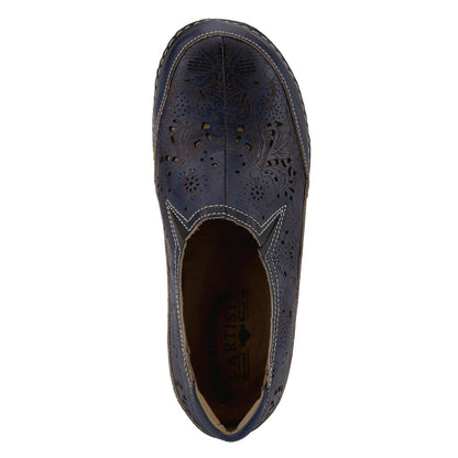 Spring Step Shoes L'artiste Libora Women's Hand Painted Leather Loafers Slip - On Shoe by Spring Step Shoes – Don't Panic Shoes