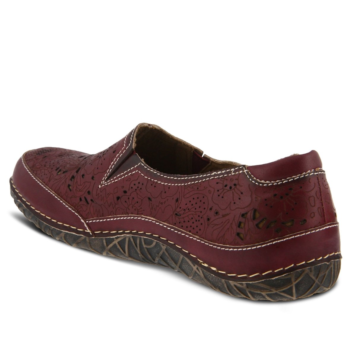 Spring Step Shoes L'artiste Libora Women's Hand Painted Leather Loafers Slip - On Shoe by Spring Step Shoes – Don't Panic Shoes