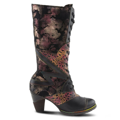 Spring Step Shoes L'artiste Malagie Croco Women's Unique Hand Painted Leather Boots Shoes by Spring Step Shoes – Don't Panic Shoes