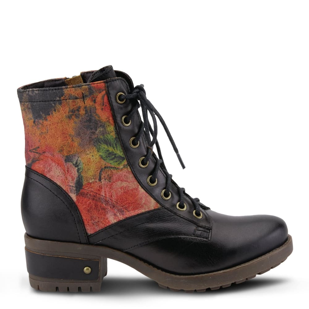 Spring Step Shoes L'artiste Marty Women's Floral Boots Shoes by Spring Step Shoes – Don't Panic Shoes