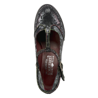 Spring Step Shoes L'artiste Mazie Women's Floral Metallic Leather Shoes Pump by Spring Step Shoes – Don't Panic Shoes