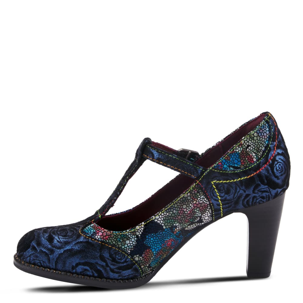 Spring Step Shoes L'artiste Mazie Women's Floral T Bar Shoes Shoes by Spring Step Shoes – Don't Panic Shoes